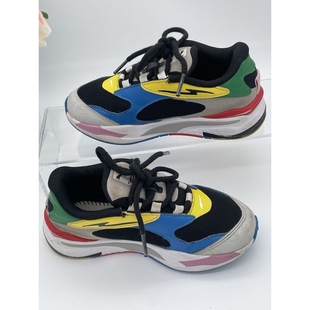 PUMA RS-Fast Jr International Flags 381563-01 Size 13C Youth Kids Running Sport - Picture 5 of 14